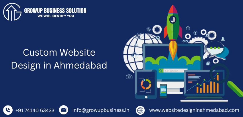 Custom Website Design in Ahmedabad
